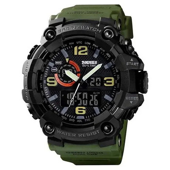 Skmei 1520AG Black-Mil Wristband
