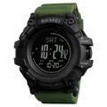 Купити годинник Skmei 1358AG Army Green+Comp за найкращою ціною, скмей у Львові, Києві, доставка по всій Україні