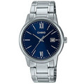 Чоловічий годинник Casio MTP-V002D-2B3 Оригінал ⌚ Lux-time