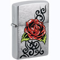 Запальничка  Zippo  Rose Tattoo Design 48790 купити в інтернет магазин LuxTime