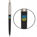 Ручка кулькова Parker JOTTER Originals UKRAINE Black CT BP вогняний Тризуб 15632_T0316u