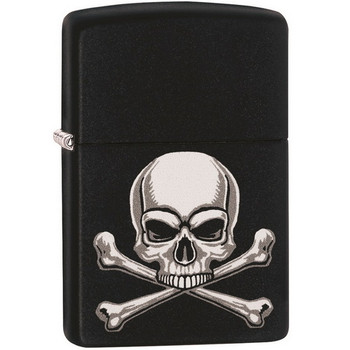 Zippo 218 PF19 Skull Crossbones Design 29917