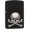 Купить зажигалку Zippo 218 PF19 Skull Crossbones Design 29917 оригинал, лучшая цена, доставка по всей Украине