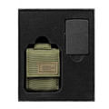 Купить зажигалку Zippo із тактичним чохлом Blk Crackle Tactical Pouch Green 49400 chrome arch оригинал, лучшая цена, доставка по всей Украине