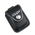 Чохол Zippo LPLBK - чохол чорний з петелькою на кнопці ☑ Lux-Time