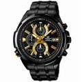 Чоловічий наручний годинник Casio Edifice EFR-536BK-1A9V Оригінал ⌚ Lux-time
