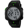 Купити годинник Skmei1068GN Black-Green за найкращою ціною, скмей у Львові, Києві, доставка по всій Україні