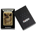 Запальничка ZIPPO Regular Street Brass 46937