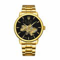 Купити чоловічий годинник Awarder 1202-0485 Не Забуду Дім Gold-Black Steel за найкращою ціною у Львові, Києві, доставка по всій Україні