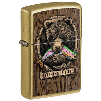 Zippo Rietveld Fishing is Life Design 47111
