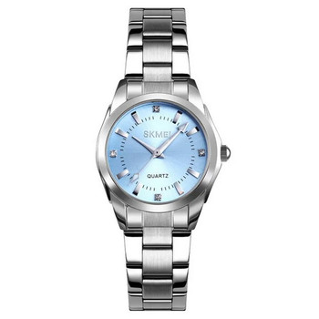 Жіночий годинник Skmei 1620SIBU 1080-1511 Silver-Blue