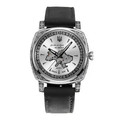 Купити чоловічий годинник Awarder 021-3D Де би не була Silver-White-Black Leather 1202-0602 найкращою ціною у Львові, Києві, доставка по всій Україні
